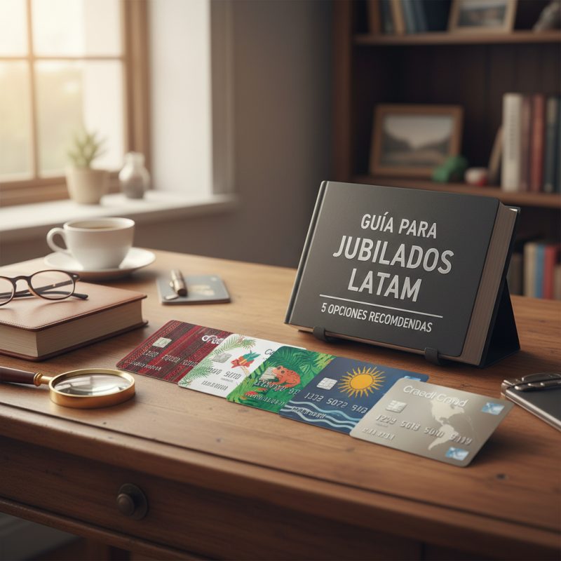 Cómo elegir la mejor tarjeta de crédito para jubilados en América Latina: guía paso a paso con 5 opciones recomendadas